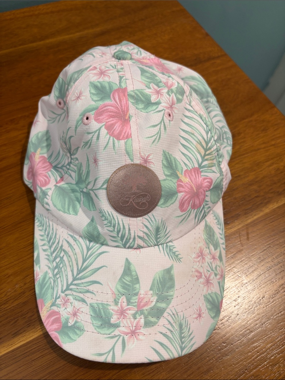 Kiawah Island Floral Baseball Cap